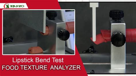 lipstick hardness test|TEXTURE ANALYSIS APPLICATION NOTE: Lipstick.